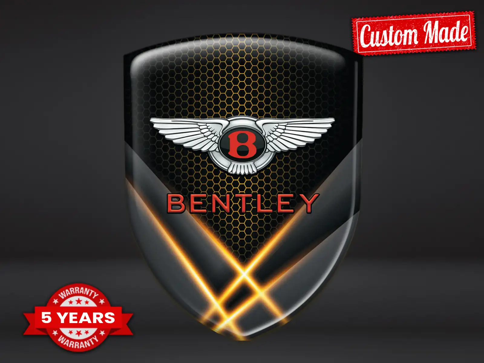 Bentley Vinilos Ventana Auto Estilos Máximo Pro Resistentes